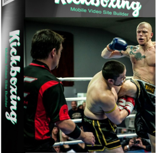 Product picture Instant Kickboxing Video Site Builder